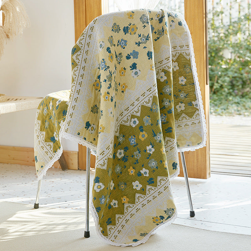 Toalha de banho de gaze de algodão puro toalha absorvente macia para uso doméstico