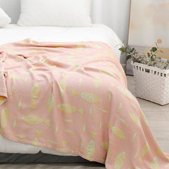 Cotton Summer Soft Sofa Throw Blanket