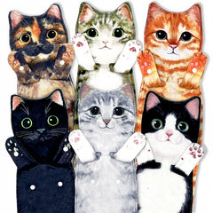 Cute Cat Absorbent Hand Towel Face Towel