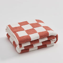 Plaid Checkerboard Four Season Blanket Sofa Throw Blanket