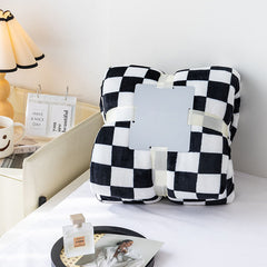 Four Season Plaid Checkerboard Blanket Sofa Throw Blanket