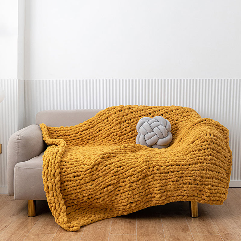 Casual Weave Four Season Blanket Sofa Throw Blanket