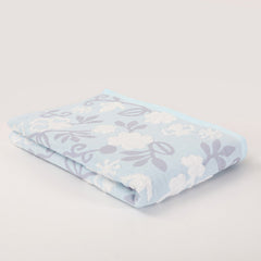 Jacquard Floral Absorbent Cotton Towel Adult Bath Towel