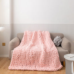 Casual Weave Four Season Blanket Sofa Throw Blanket