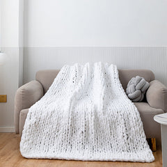 Casual Weave Four Season Blanket Sofa Throw Blanket