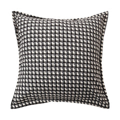 Plaid Cotton Linen Breathable Sofa Pillowcase And Car Pillow Cushion