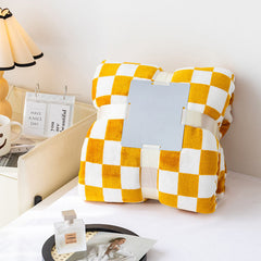 Four Season Plaid Checkerboard Blanket Sofa Throw Blanket