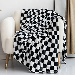 Four Season Plaid Checkerboard Blanket Sofa Throw Blanket