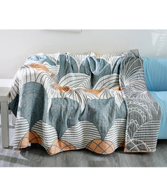 Cotton Gauze Sofa Four Seasons Non-slip Cover Cloth Blanket