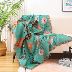 Leisure Sofa Blanket Outdoor Picnic Camping Blanket Spring Outing Picnic Cloth