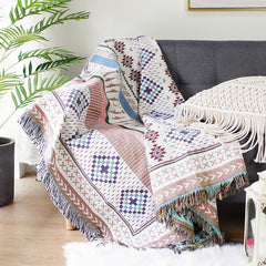 Bohemia Cotton Bed Quilt Adult Sofa Blanket