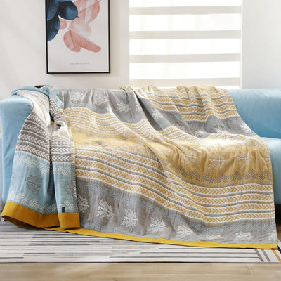 Summer Five Layer Cotton Quilt Gauze Blanket