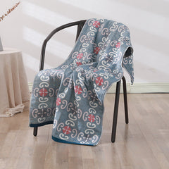 Bohemia Floral Absorbent Cotton Towel Adult Bath Towel