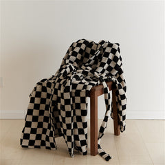 Plaid Breathable Cotton Gauze Long Sleeve Autumn Winter Warm Bathrobe Absorbent Bathrobe Robe