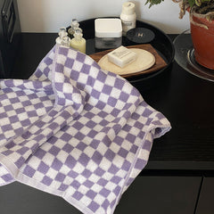 Plaid Cotton Towel Adult blanket Bath Towel